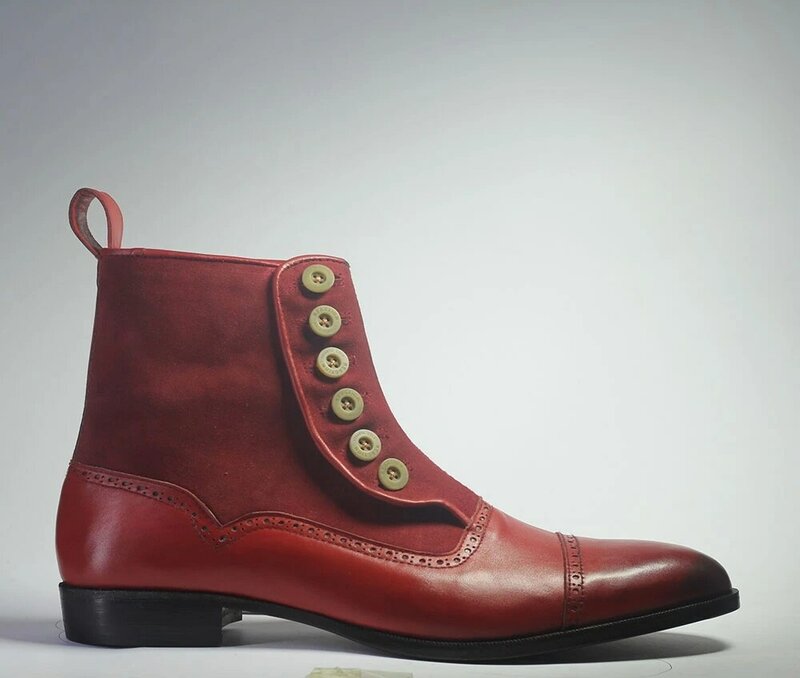 Zapatos de moda de cuero PU para hombre, zapatos de tacón bajo con flecos, zapatos de vestir, botines de primavera, Vintage, clásico, informal para hombre LK001