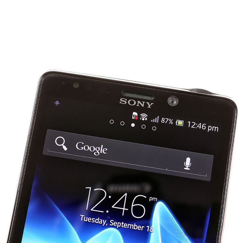 Sony Xperia T LT30P ponsel 3G 4.55 inci, ponsel pintar Android Dual Core 13MP RAM 1GB ROM 16GB WiFi