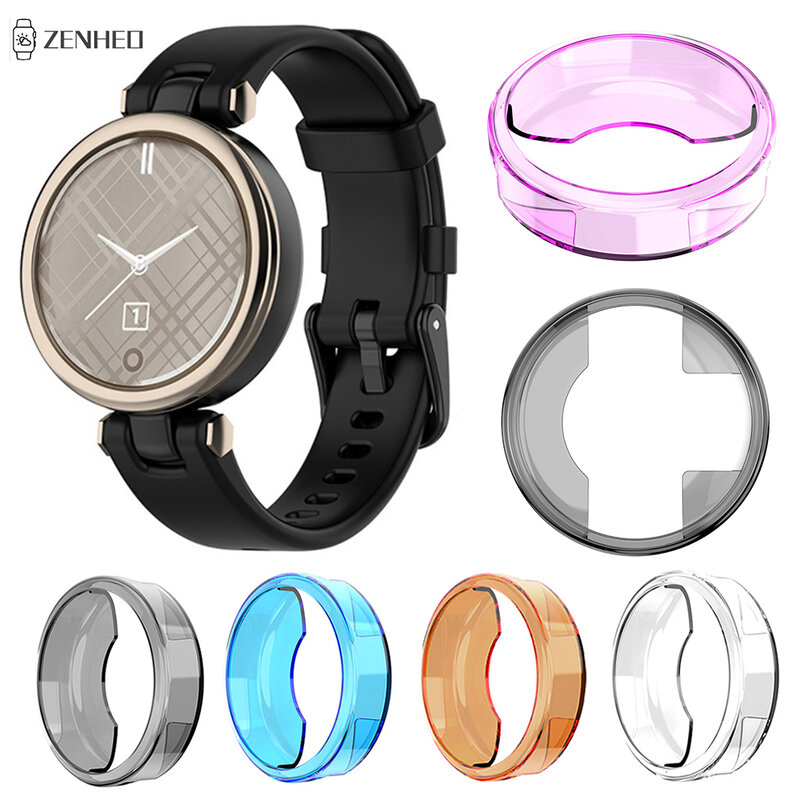 Soft TPU Protector Case for Garmin Lily Wowen Watch Cases Protective Shell Frame Cover