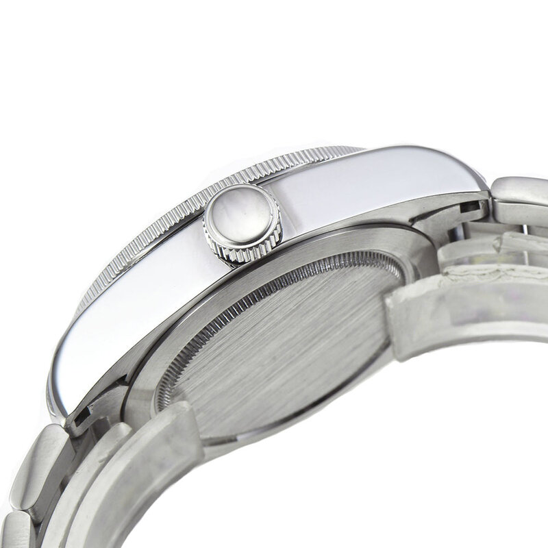 NH35A jam tangan mekanis pria, arloji gelang safir gaya Jepang tahan air otomatis 41mm bisnis kalender