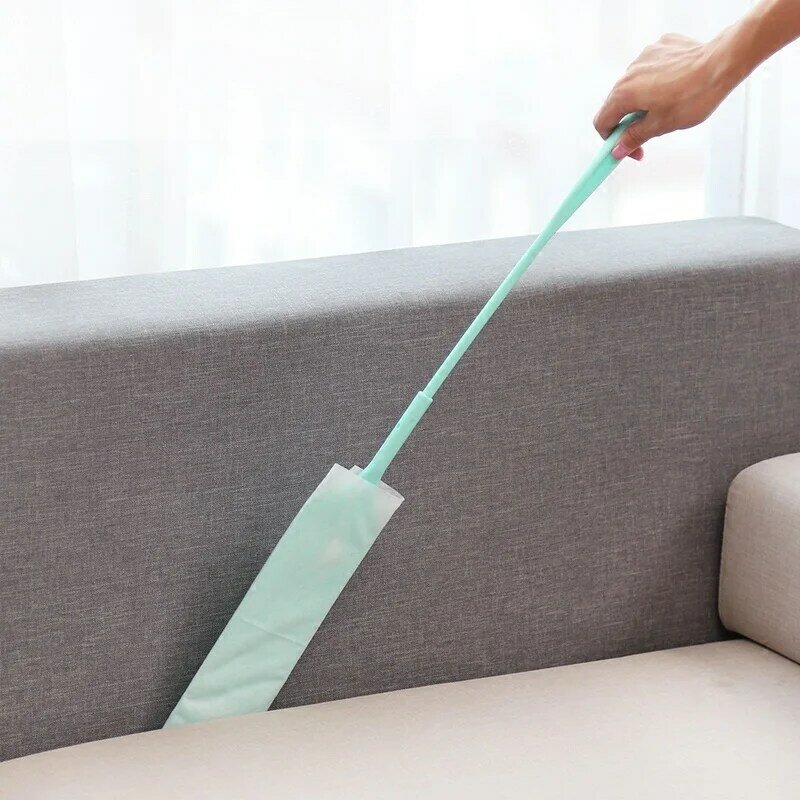 Cepillo de limpieza desmontable, plumero portátil, limpiador de polvo no tejido, muebles para el hogar, debajo de la cama, sofá, eliminador de polvo