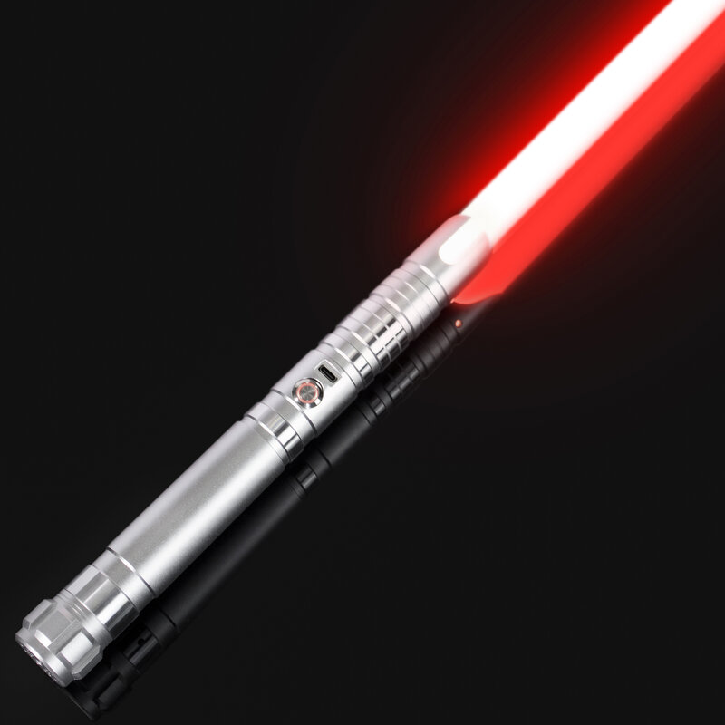 Spada laser LGT-spada laser in metallo Hilt duello pesante infinito cambia colore altalena liscia sensibile