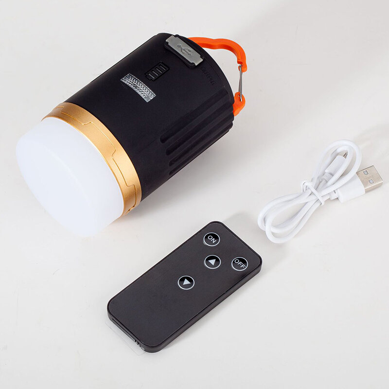 LED Camping Light led ładowane na USB przenośna latarnia oświetlenie namiotowe LED powerd do telefonu praca awaryjna z magnesem wiszące