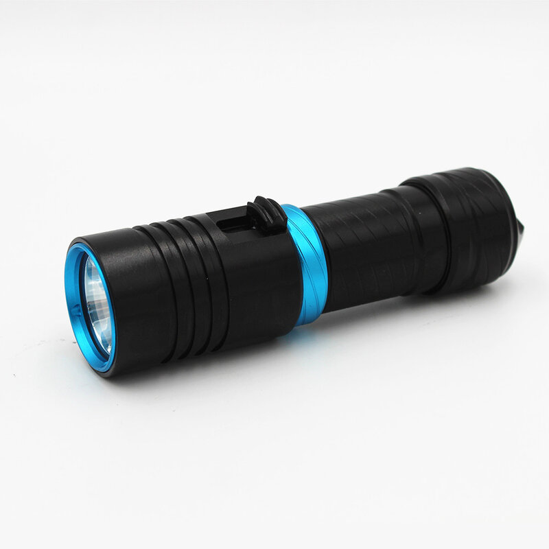 1200LM XM-L2 LED torcia subacquea subacquea impermeabile 100M torcia lampada da campeggio Lanterna con regolazione continua