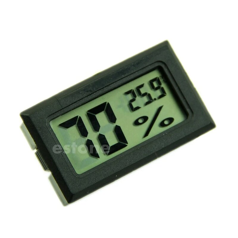 2020 Baru Hygrometer Thermometer Digital LCD Suhu Kelembaban Meter 10% ~ 99% RH