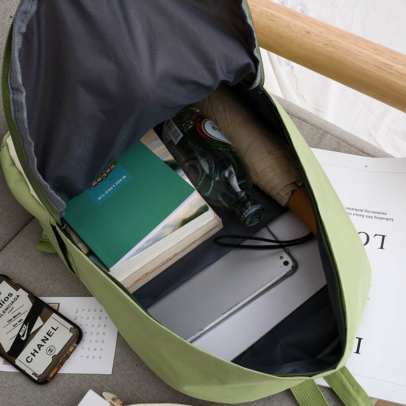 Weysfor-mochila escolar para niños y adolescentes, morral de viaje para estudiantes, mochila para libros, 4 unidades