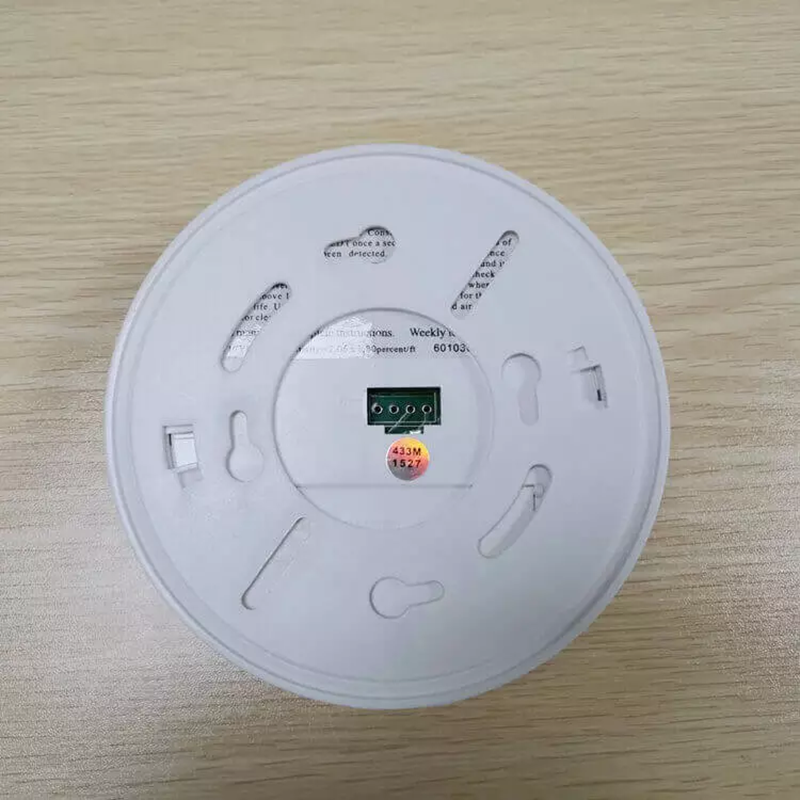 Wireless Smoke & Temperature Sensor 433Mhz บ้านเครื่องตรวจจับควันไฟสำหรับครอบครัวหรือโรงแรม