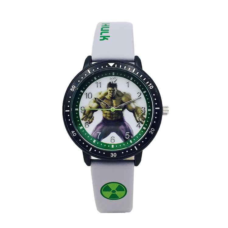 Детские наручные часы «Человек-паук» DISNEY, кварцевые часы с капитаном Америка, для студентов, подарок на день рождения, для мальчиков с супергероями