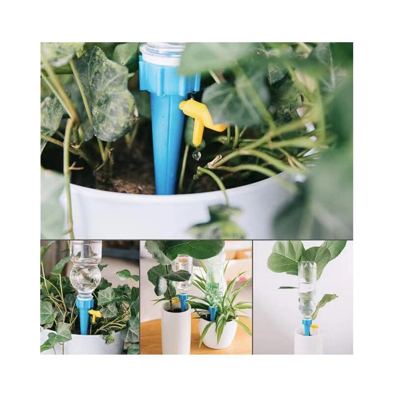 HEMAN-Pointes d'arrosage automatique pour plantes et fleurs, système d'irrigation goutte-à-goutte, bouteille d'eau domestique d'intérieur, 3 pièces, U3