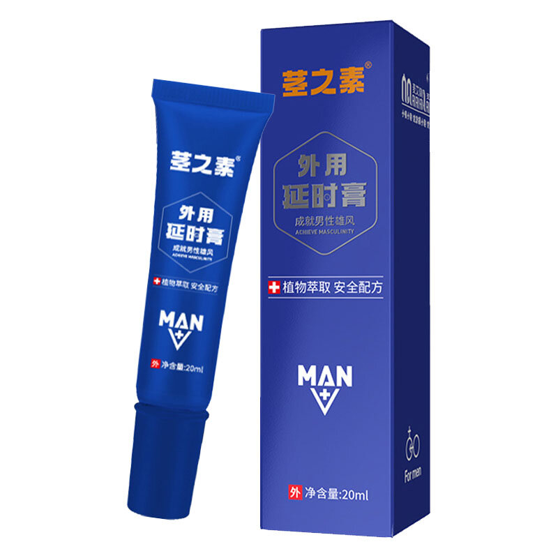 Il potente gel ritardante maschile viene utilizzato per prolungare il tempo di eiaculazione del pene e prevenire la crema per l'eiaculazione precoce per 60 minuti