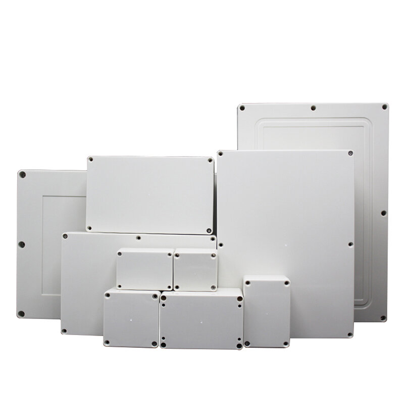 Caja de plástico impermeable para proyectos electrónicos, caja de conexiones para exteriores