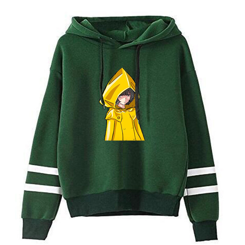 Jogo quente pequenos pesadelos hoodies manga comprida streetwear harajuku moletom masculino/feminino unissex esporte com capuz topos