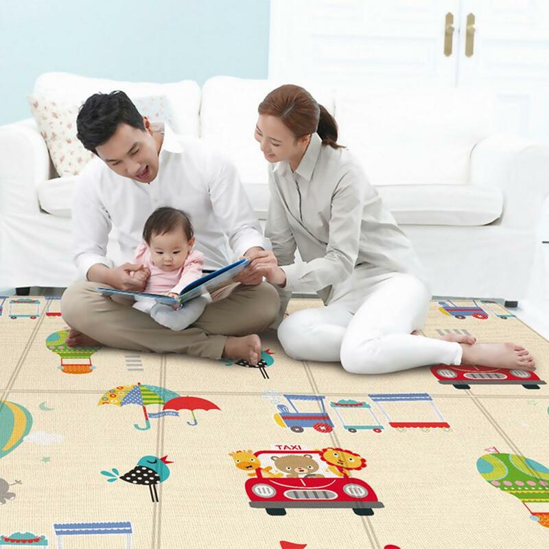 Nuovo tappetino da gioco portatile per bambini sicuro impermeabile pieghevole animali dei cartoni animati tappetino per bambini tappetino per bambini tappetino per giochi di arrampicata per neonati