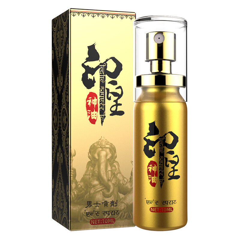 Indian god oily intercourse delay spray lasting excitement delayed ejaculation, penile erection adult sex products