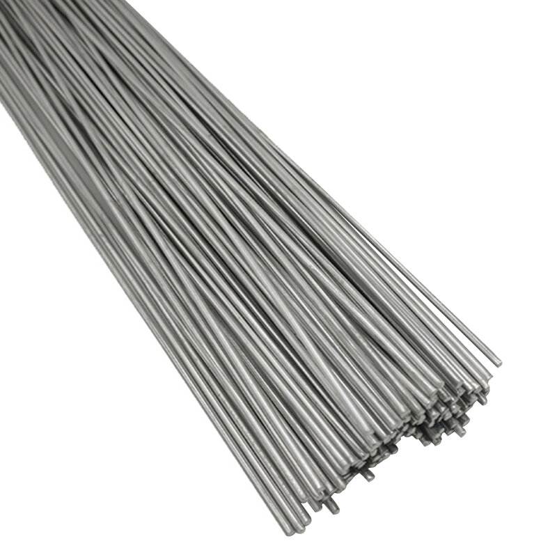 10 barras de solda de alumínio flux-cored da soldadura do fio da solução dos pces 33/50cm 1.6mm que brasam para o derretimento fácil de solda da baixa temperatura