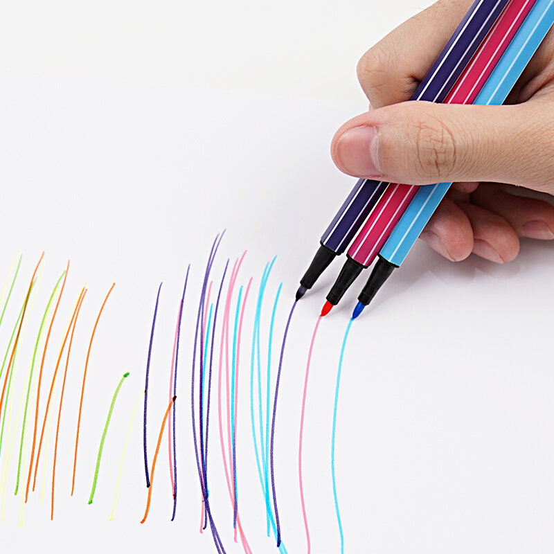 Набор разноцветных художественных маркеров для рисования манги, 12-36 шт.