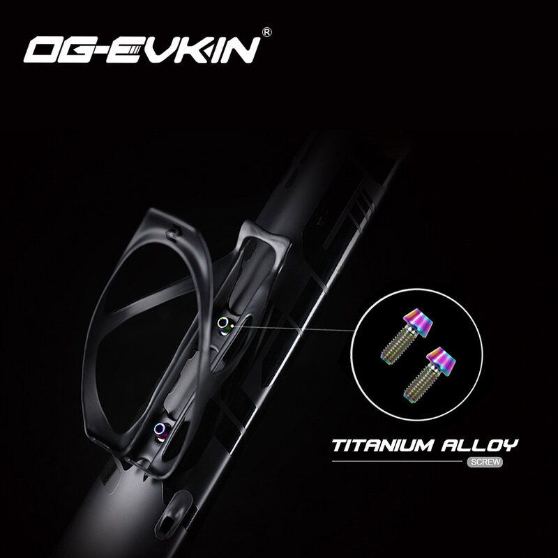 OG-EVKIN BC-006 Carbon Fles Houder Titanium Legering Ultralichte Bidonhouder Fiets Flessenhouder Voor Mtb/Road Fiets accessoires