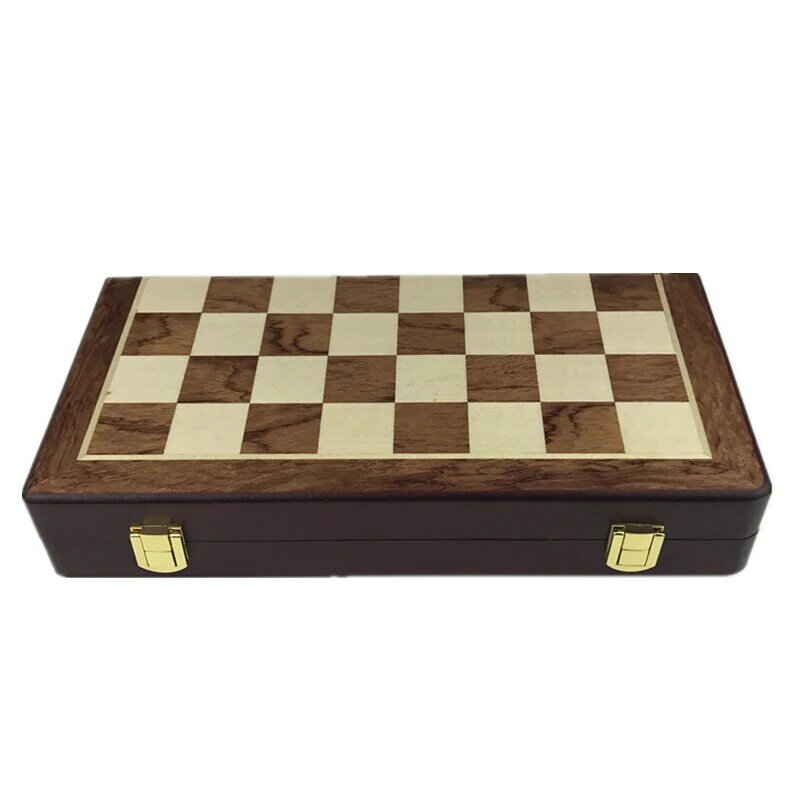 Jogo xadrez clássico de liga de zinco, conjunto de jogos chessboard de madeira com altura king 6.7cm, jogo ao ar livre de alta qualidade