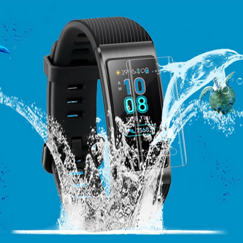 For Huawei Band 3 Pro Watch Full Protective Film Hd Nano Scratch-resistant Tempering Full Cover Protective Film