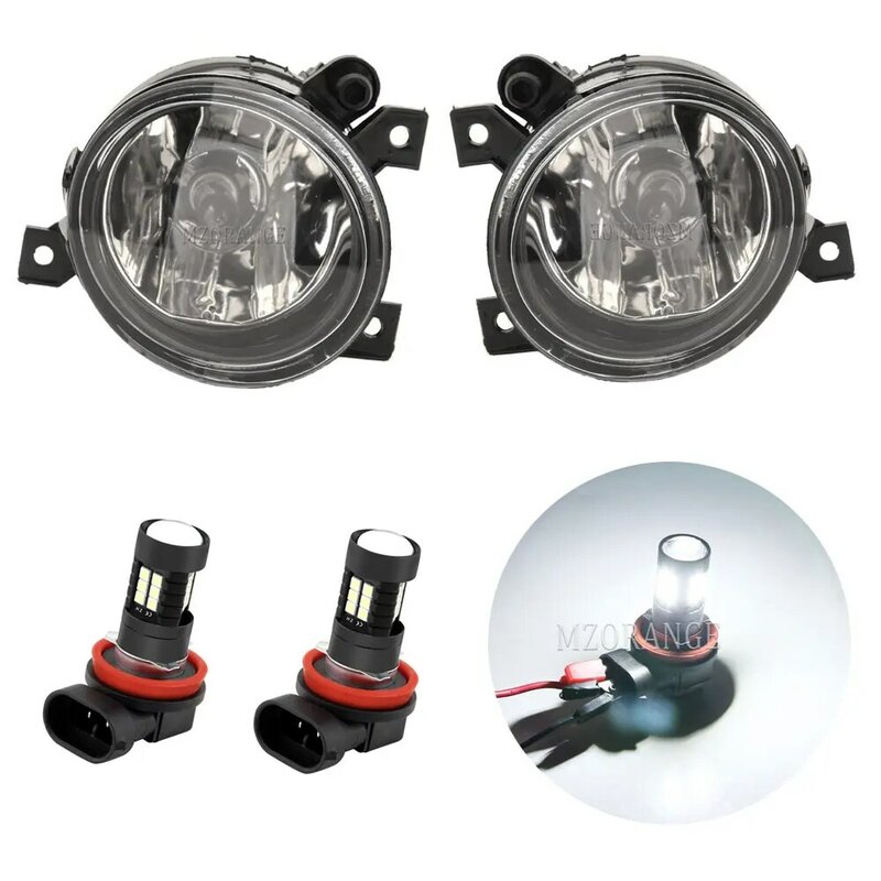 Luces antiniebla LED para coche, lámpara de parachoques delantero para accesorios Sagitar, Volkswagen VW Jetta V MK5 2006 2007 2008 2009 2010 2011