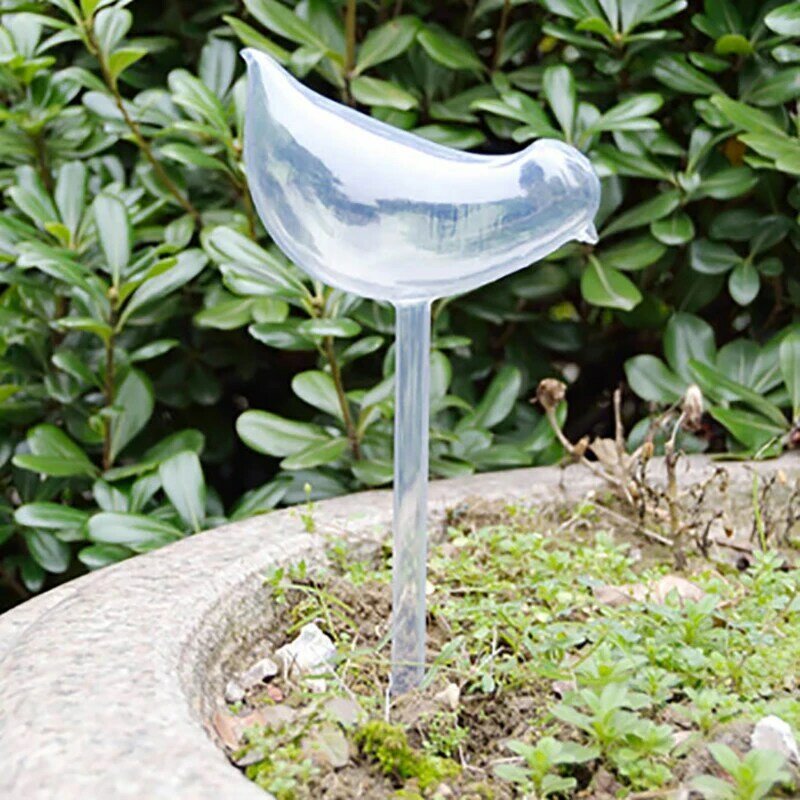 2個ガーデン植物花水フィーダー自動自己散水デバイス水供給装置鳥形状散水デバイス