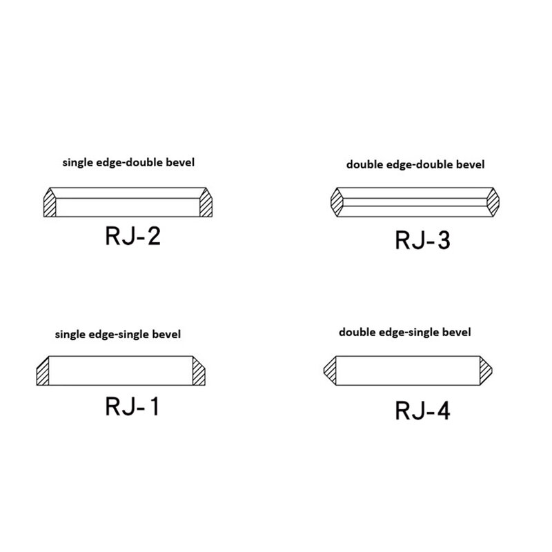 RJ-3คู่ "V" BateRpak Pad การพิมพ์อะไหล่ ZrO2ถ้วย Zirconium พอร์ซเลน/แหวนเซรามิค RJ3,ODxIDxH มม.
