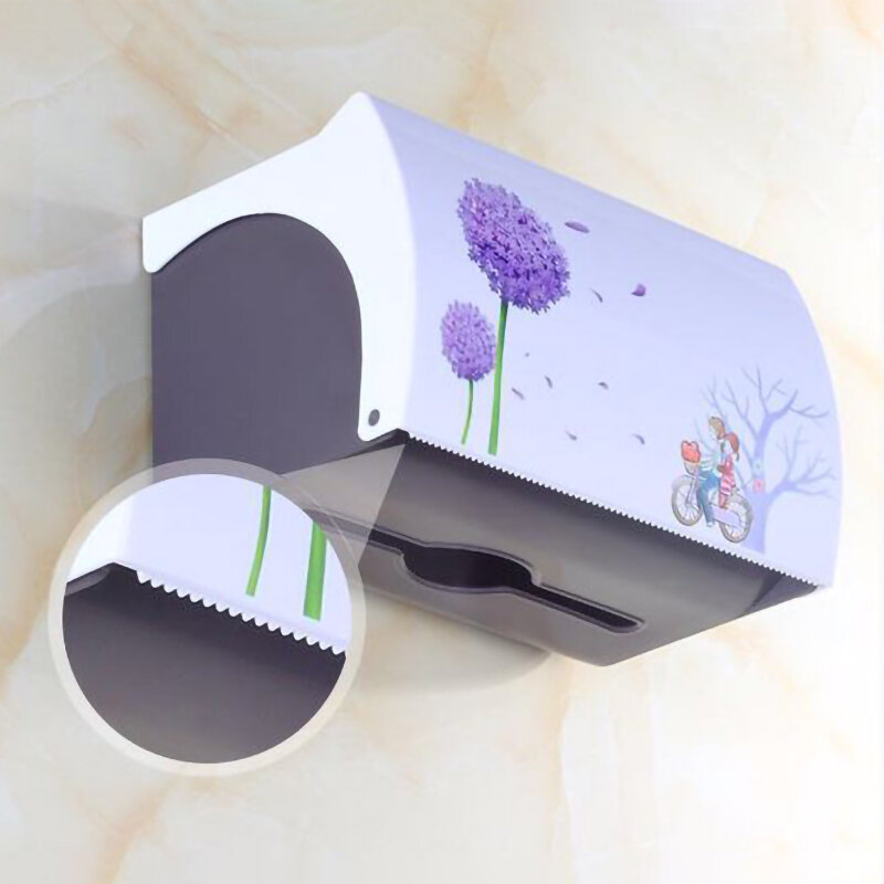 ONEUP przenośny uchwyt na ręcznik papierowy z tworzywa sztucznego WC dozownik papieru na papier toaletowy przechowywanie w domu zestawy akcesoriów łazienkowych