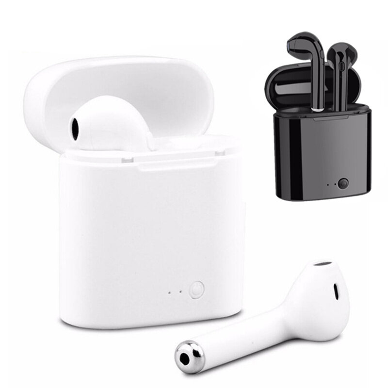 I7s Tws Bluetooth 5,0 Kopfhörer Ohrhörer Sport Bass Headset Mit Lade Box Drahtlose Stereo Kopfhörer Für Iphone Xiaomi Samsung