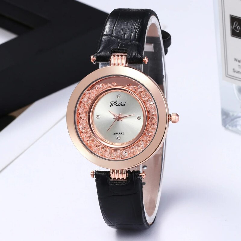 Женские кварцевые часы с маленьким циферблатом, повседневные Простые наручные часы с кожаным ремешком, 2020