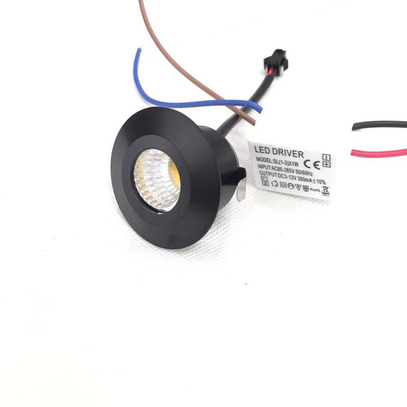Regulável 3w novo ponto cob 1 pçs ajustável-passo led para baixo luz de poupança de energia ponto casa teto downlight mini lâmpada embutida