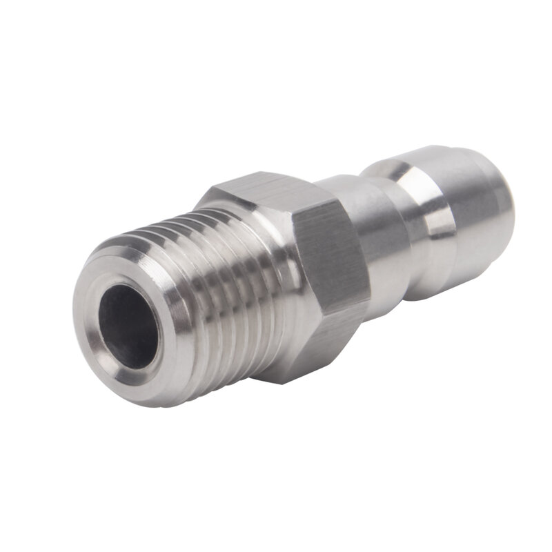 High Pressure Washer Adapter 1/4" Quick Connector Quick Release Fitting Power Washer Fast Connection Quick Coupler 1/4 inch
