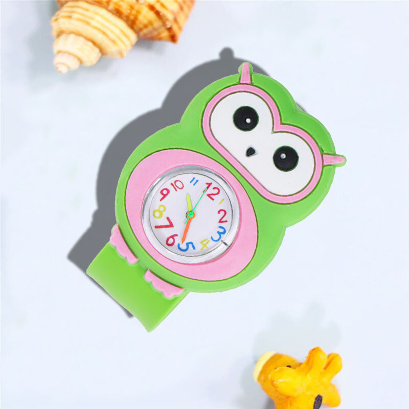 15 Kinds of Toy Kids Watches Girls 3D Silicone Strap Quartz Watch Boy Birthday Gifts Clock Time Student Wristwatch Drop Shipping