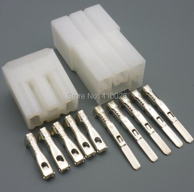 worldgolden 5/30/100sets kit 5pin male female 2.2mm wiring electrical plug connector MG610189  MG620211