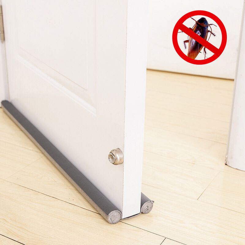 Flexible Door Bottom Sealing Strip Windproof Dust Stopper Guard Rain Weatherstrip Noise Reduction Insulator Sealer Home Hardware
