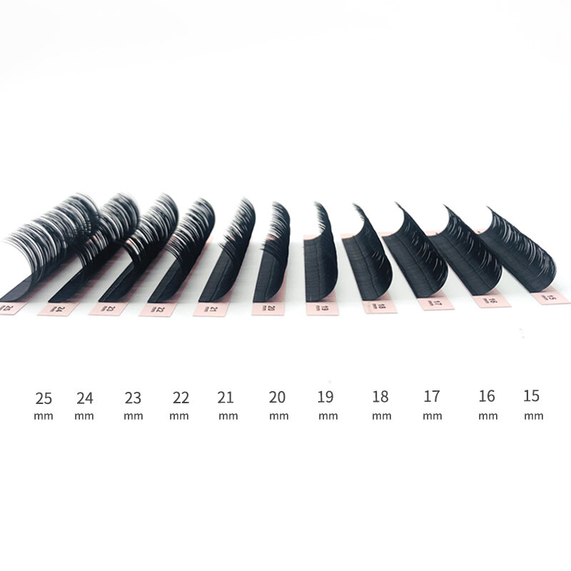 Накладные ресницы NATUHANA 8-25 мм, ресницы для наращивания сверхдлинные корейские PBT, индивидуальные синтетические норковые Искусственные ресницы