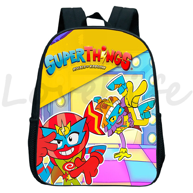 Mochila Superzings para niños, bolsas de guardería, Mochila de dibujos animados, serie Super Zings 8, mochilas escolares, bolsa de libros para preescolar