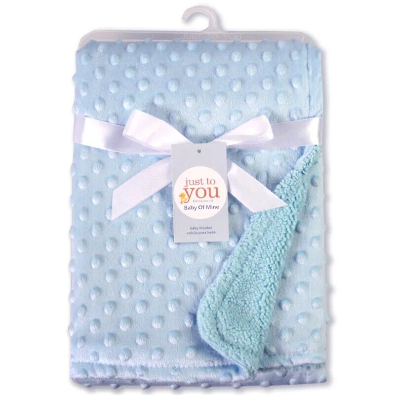 Постельное одеяло для новорожденных, 76x102 см