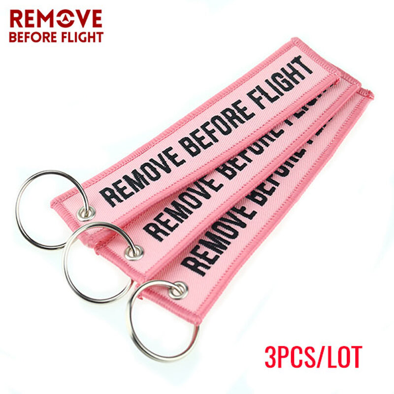 Porte-clés «Kiss Me Before Flight» brodé, étiquette llaveros, porte-clé à la mode, chaîne d'étiquette de bagage pour cadeaux d'aviation, de voiture et de moto