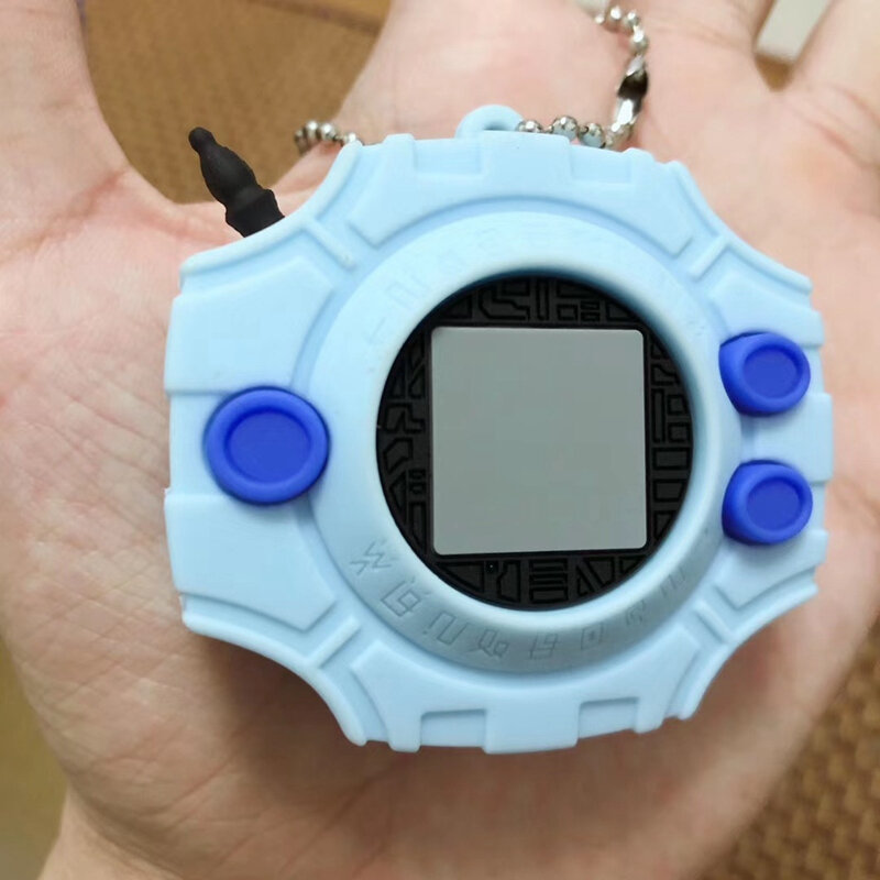 Llavero con insignia de Taichi Agumon Yamato Takeru Sora Hikari Digivice Digimon Adventure, accesorios para regalo