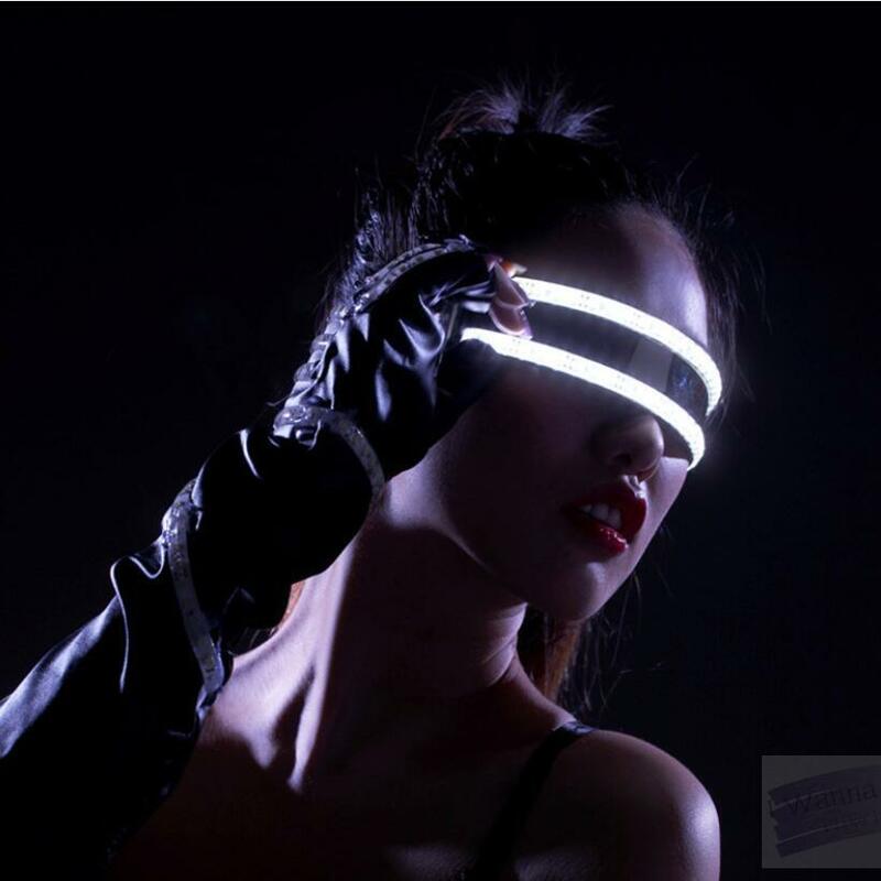 Odzież LED biustonosz spodnie okulary akcesoria taneczne Carnaval występ na scenie kostium Led
