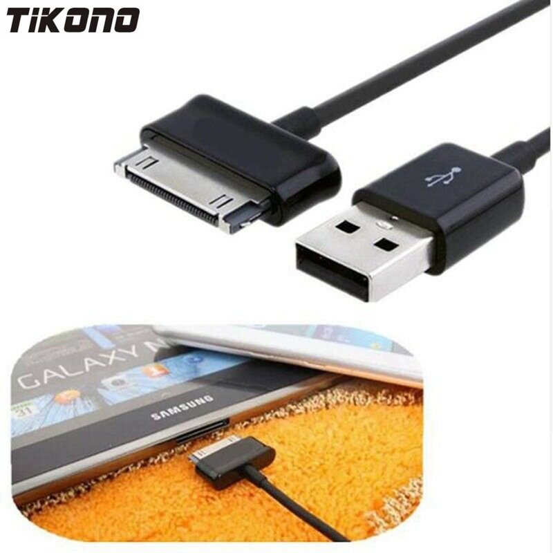 Cabo carregador USB para samsung galaxy tab 2 gt-p3113ts tablet p3110 p3100 p5100 p5110 p6200 p7500 n8000 p6800 p1000