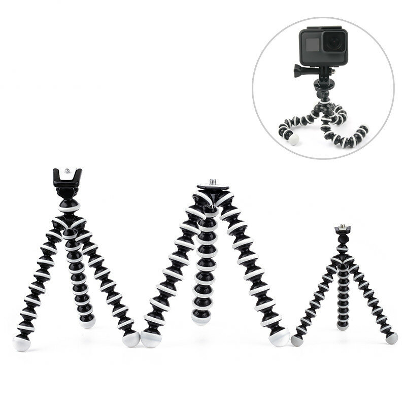 BẠCH TUỘC Chân Máy Đứng Nhện Linh Hoạt Di Động Mini Tripod Gorillapod Cho Iphone GoPro Canon Nikon Sony Camera Bàn Bàn Làm Việc