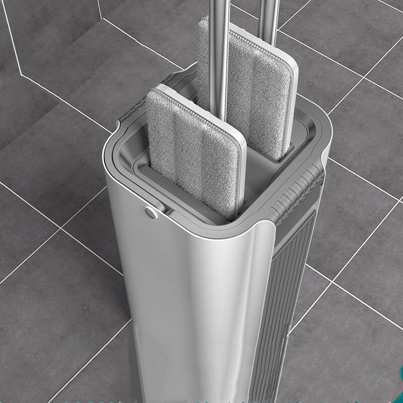 2022 Mop per pavimenti con secchio acqua Storager piatto piastrelle di legno lavaggio prodotti per la pulizia della casa rimozione della polvere in microfibra spremere