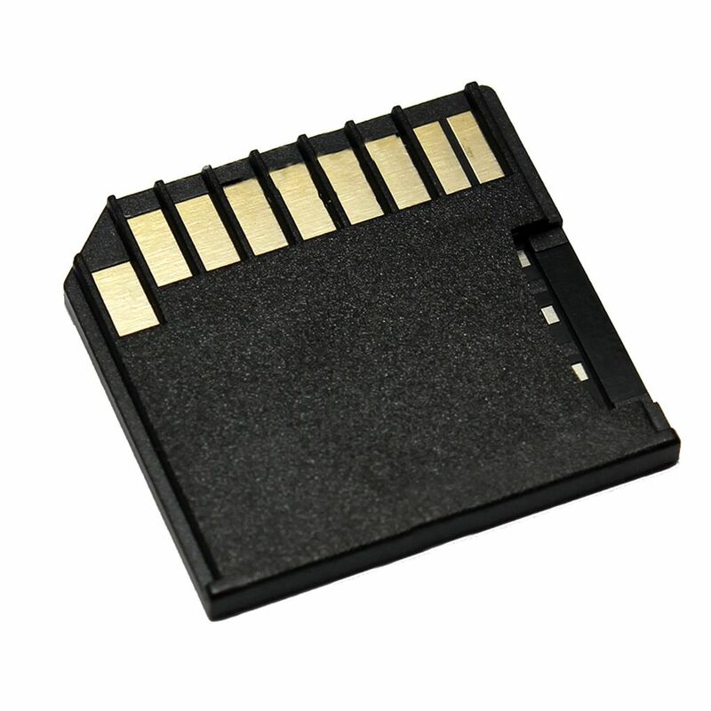 Adaptador micro sd tf para cartão sd, mini adaptador de substituição para expansão de armazenamento extra para macbook air pro