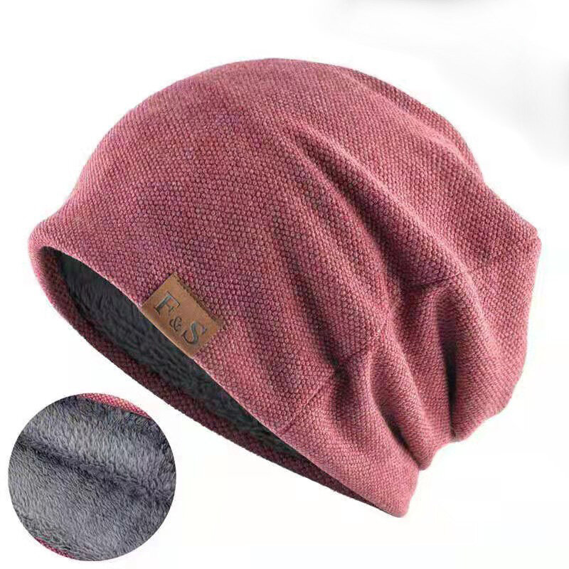 قبعة شتوية جديدة للرجال والنساء للكبار من Beanies Skullies دافئة على الموضة ذات ألوان ناعمة ومريحة للجميل مزودة بغطاء للرأس