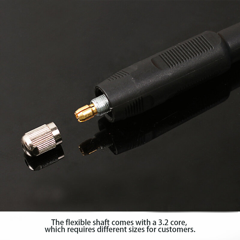 Eixo flexível elétrico para ferramentas rotativas de energia acessórios m19x2 interface tamanho para moedor elétrico dropship