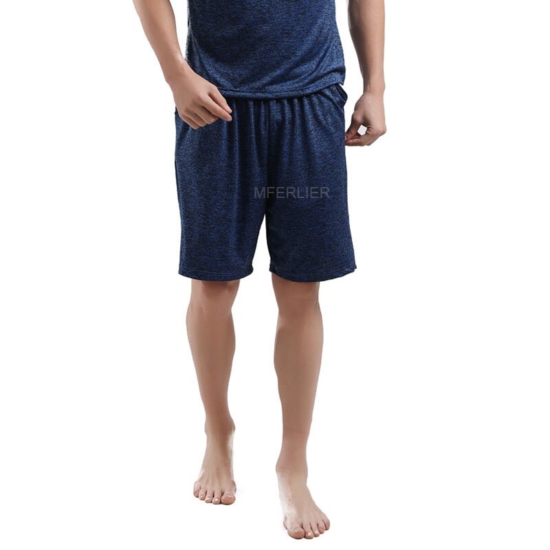 Pantaloncini da uomo estivi Sleepwear 7XL 6XL 5XL vita 155cm pantaloni da notte taglie forti