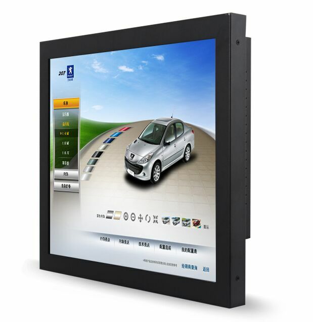 Fanless structure industry display all in one resistIve  touch screen 12 inch waterproof industrial panel pc