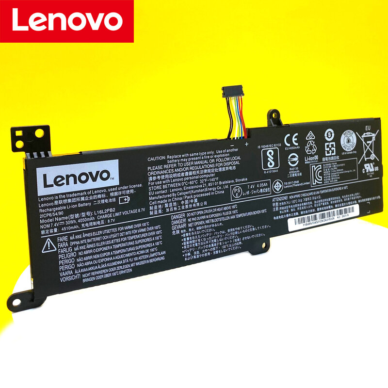 Oryginalna bateria do laptopa Lenovo Ideapad 320-15IKB -15IAP -15AST -15ABR -14ABR 520-15IKBR 330-15IC L16S2PB2 L16L2PB1 L16L2PB2