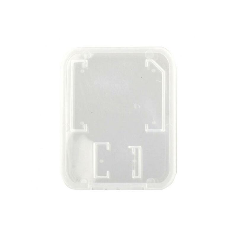 Bộ 5 Nhựa Trong Thẻ Nhớ Stick Micro SD TF Hộp Lưu Trữ Bảo Vệ Giá Đỡ